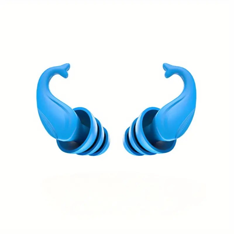 Custom logo Soundproof soft Reusable Airplane Hearing Protection Sound insulation sleep Silicone earplugs