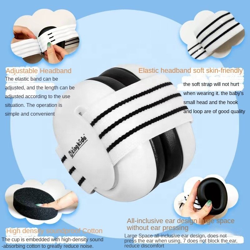 Sleeping Ear Muff For Babies Soundproof Anti-noise Hearing Protection Earmuff