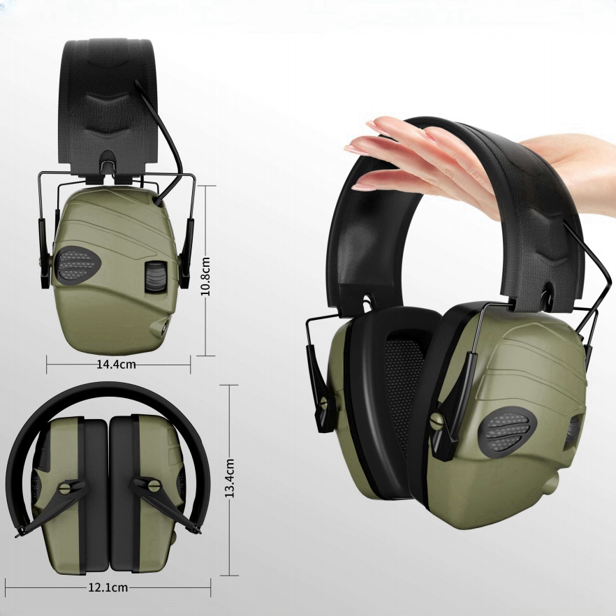 OEM GS552P7CA Noise Cancelling Safety Hearing Protection Sleeping Sound Proof Electronic Earmuffs ear muffs Defender