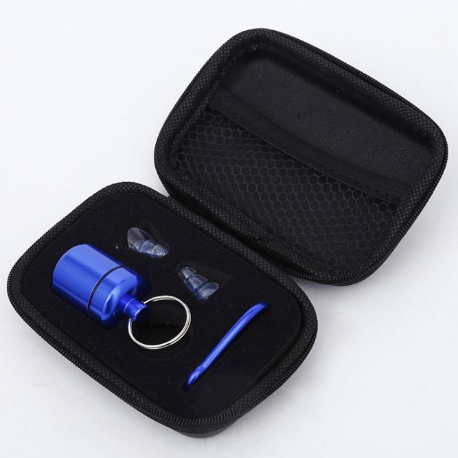 OEM GS11-8 High Fidelity Noise Reduction Reusable Soundproof Safety Music Ear Plugs Concert Soft Silicon Earplug with Case