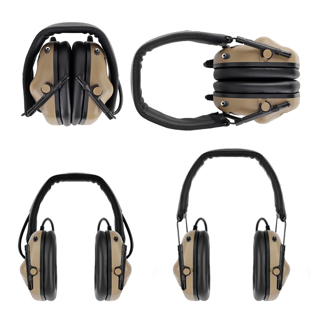 Noise Canceling Tactical Headset Anti Noise Sport Electronic Hearing Protection Earmuffs Earmor Active Tactical Headphones