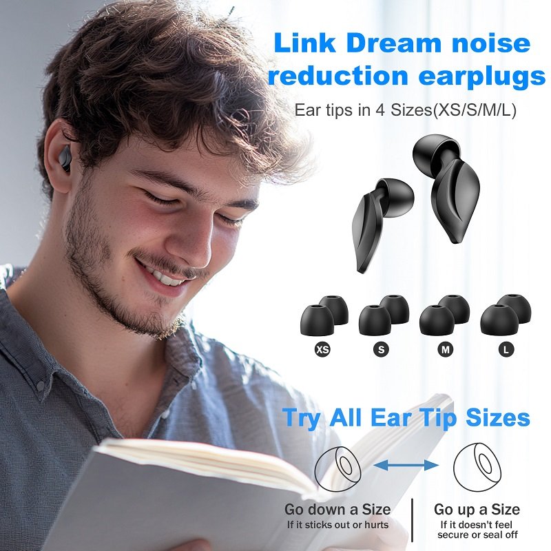 New Design Hearing Protection Safety Earplugs Sound Blocking Reusable Soft Sleep Noise Cancelling Silicone Ear Plugs