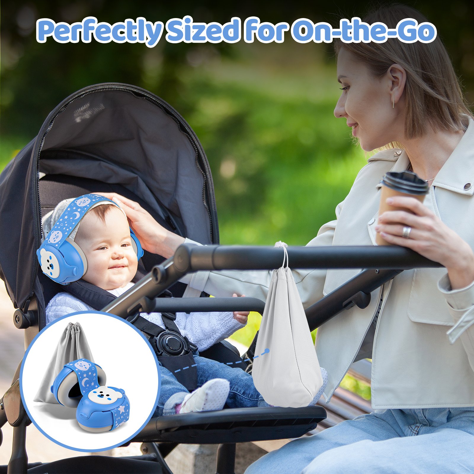Baby ear muffs noise protection 25dB noise canceling headphones ear defenders baby products safety earmuffs