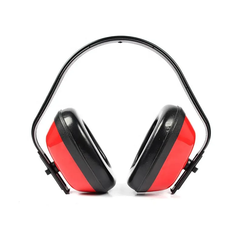 Noise reduction ear muffs hearing protection cheap PE Noise proof ear muffs