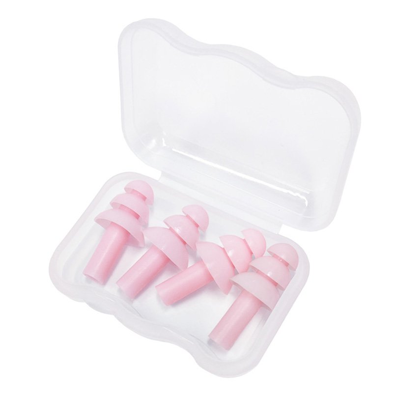 2024 Custom logo noise reduction Silicone Mud Ear Plugs Soft Reusable Waterproof Noise Cancelling Premium Moldable Earplugs