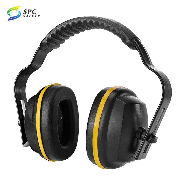 Industrial grinding drilling Rotatable ear cup noise cancelling hearing protection safety ear muffs with adjustable headband
