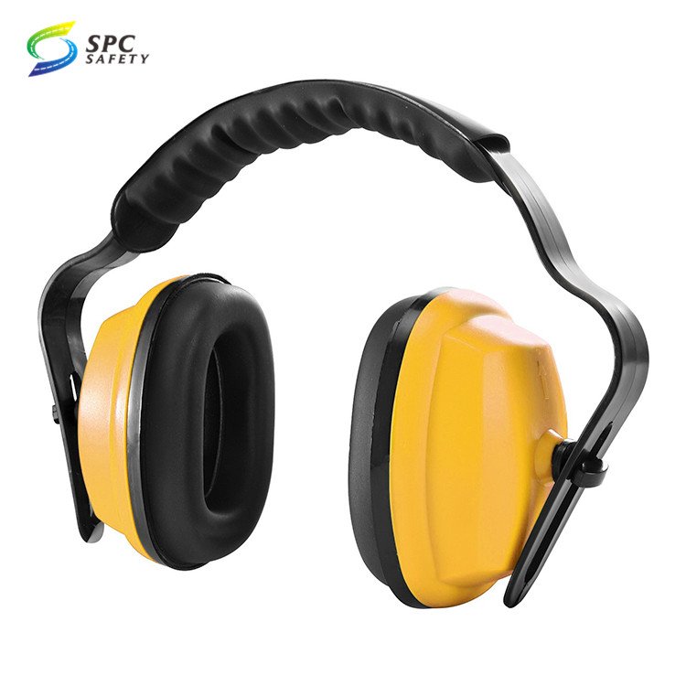 Industrial grinding drilling Rotatable ear cup noise cancelling hearing protection safety ear muffs with adjustable headband