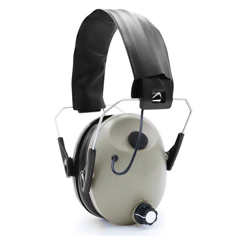Electronic Ear Defender Protector Noise Cancelling Shooting Hearing Protection Device Safety Ear Muffs Accessory