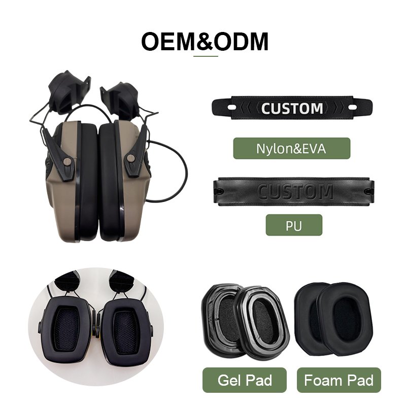 GS552P6CA-M2 Wireless Tactical Ear Hearing Protection Shooting Hunting Electronic Earmuff With bluetooth