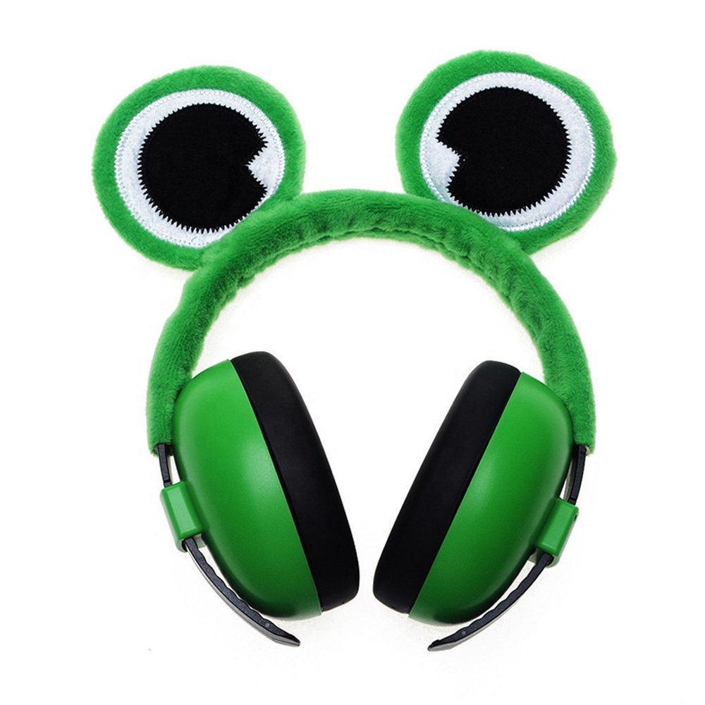 EM1008K Custom Colorful Cute Animal Kids Safety Earmuffs Anti Noise cancelling Headphones Baby Hearing protection for Child