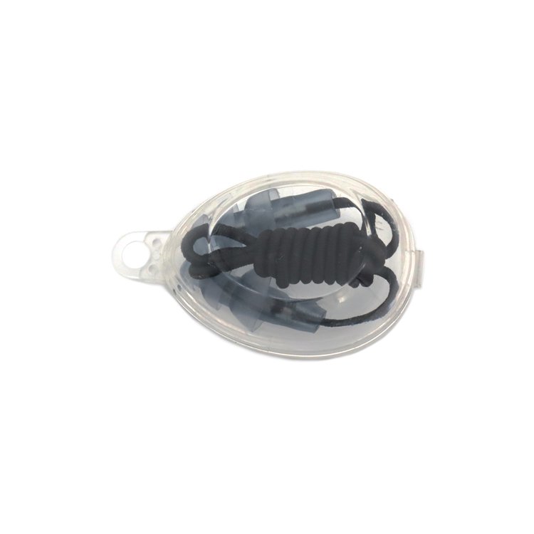 Wholesale Reusable Swim Earplugs Hearing Protection Corded swim Ear Plugs black Swimming earplugs surf ear plugs