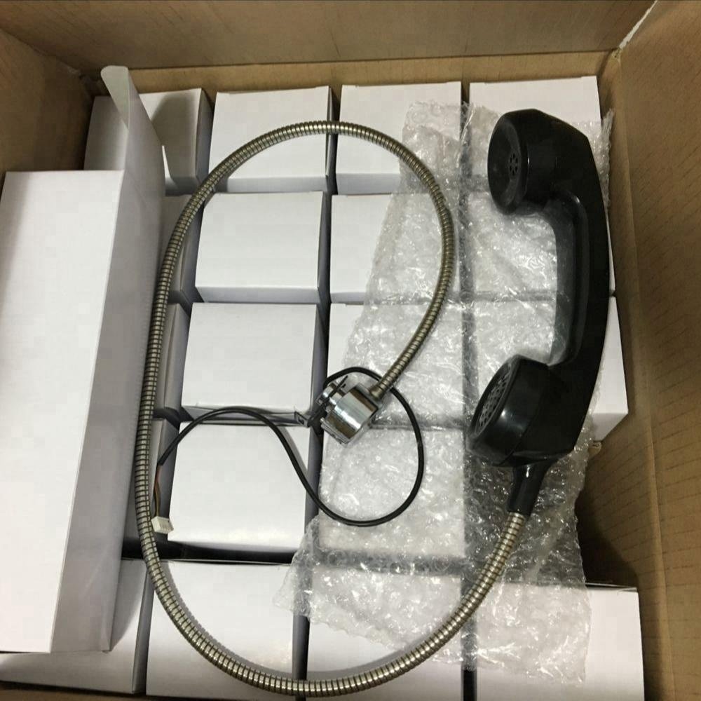 Public Telephone Handset Resistant Rugged intercom payphone handset