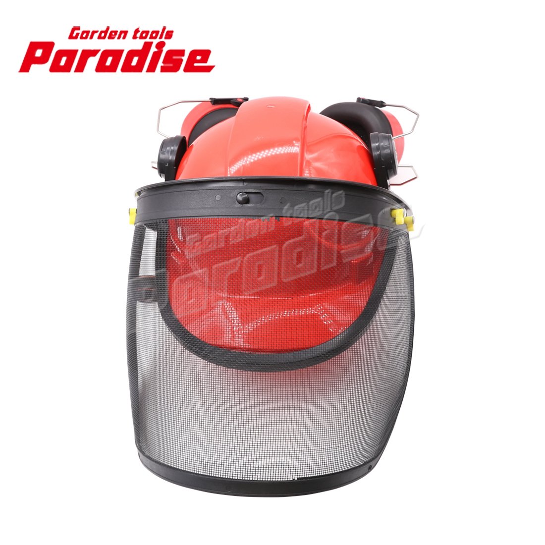 Brush Cutter Clear Plastic Face Shield With Hearing Protection Safety Brow Guard Anti-Fog Face Shield Set With Earmuffs