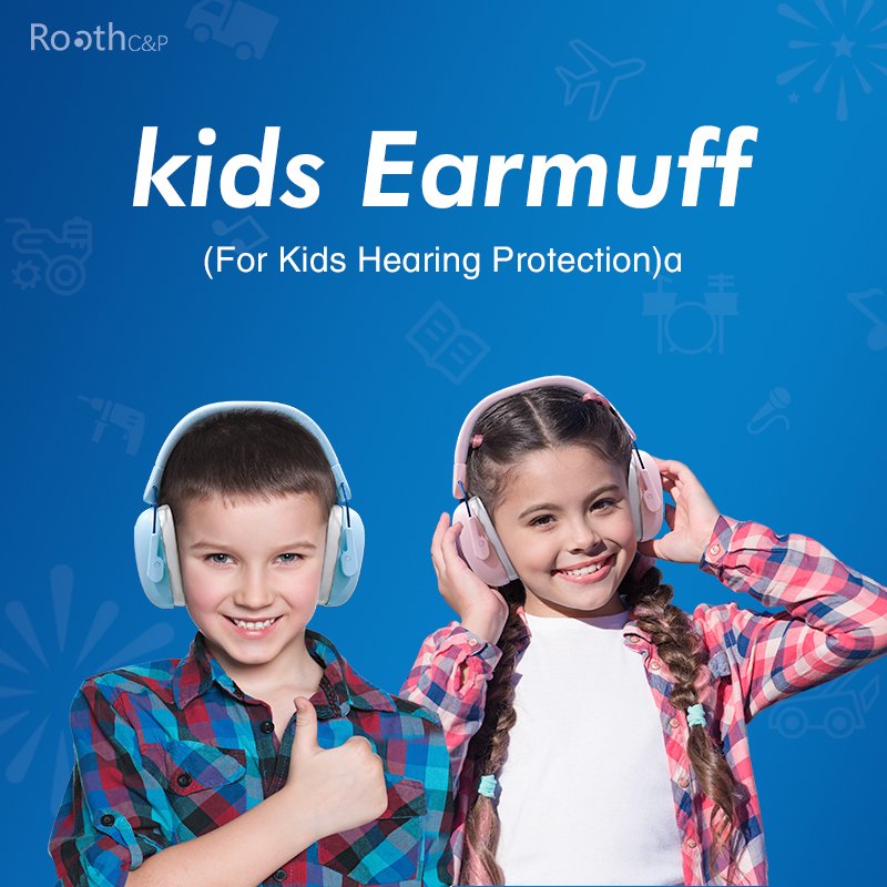Children headphones Protection Ear Muffs Kids study earmuff