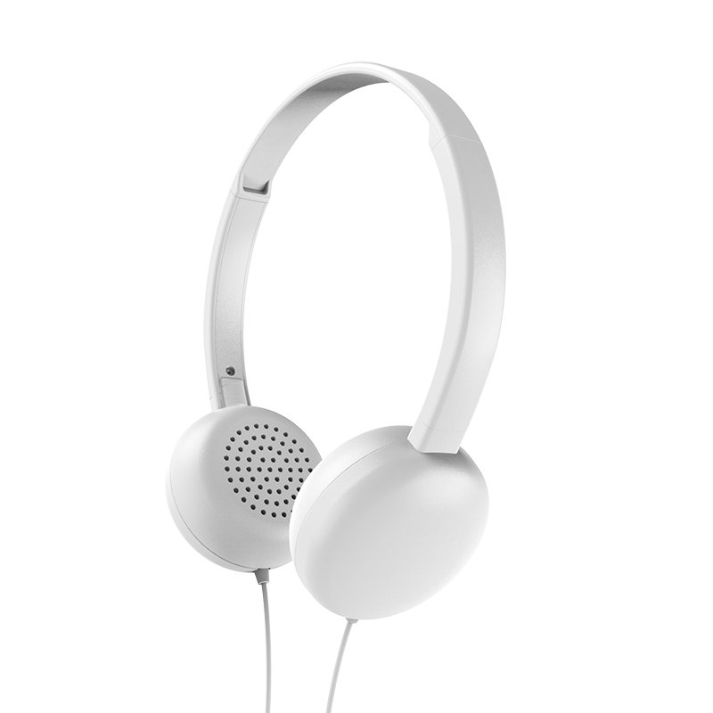 For Children Adjustable Foldable on-Ear OEM color volume limited 85db hearing protection cute kids headphone with microphone