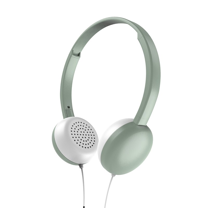 For Children Adjustable Foldable on-Ear OEM color volume limited 85db hearing protection cute kids headphone with microphone