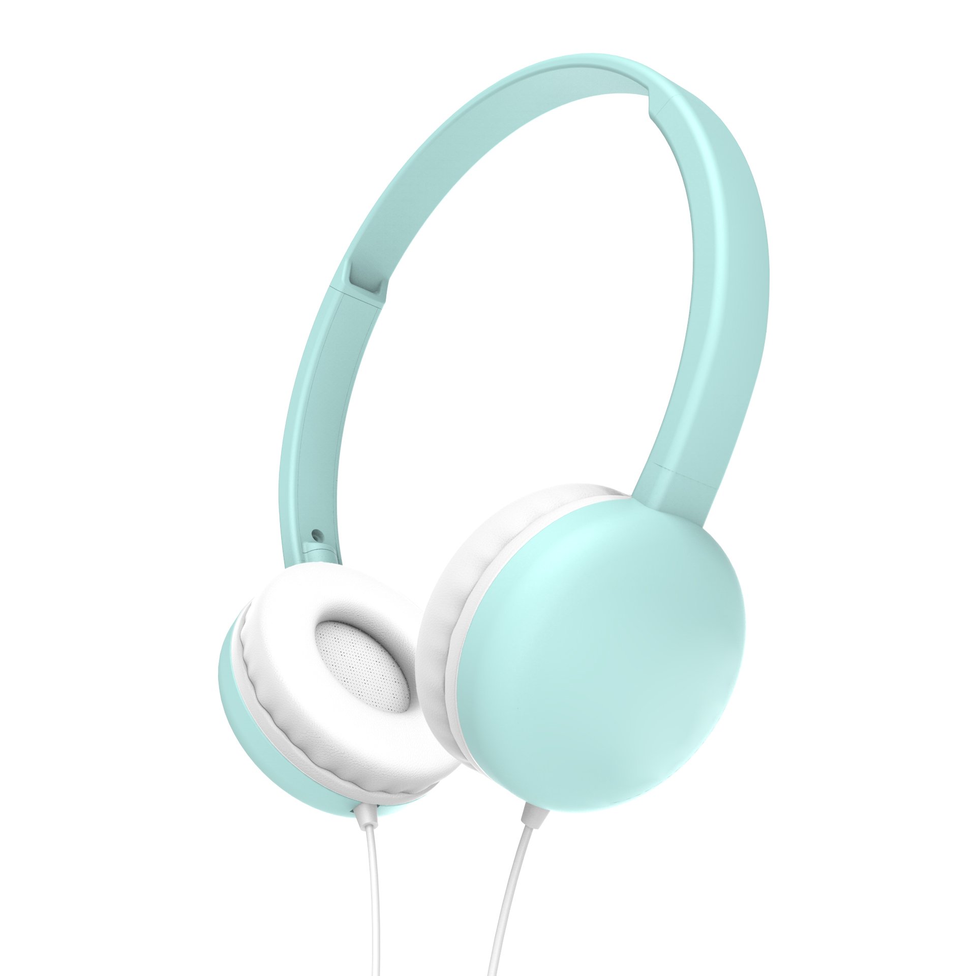 For Children Adjustable Foldable on-Ear OEM color volume limited 85db hearing protection cute kids headphone with microphone