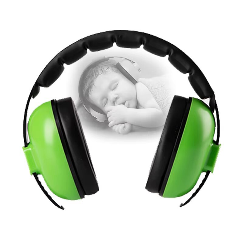 Customizable Logo Anti Noise Deep Sleep Soundproof Baby Earmuffs Hearing Protection For Reduce Harmful Noises