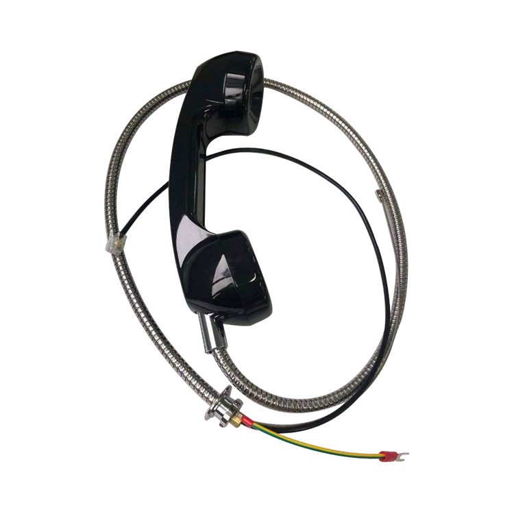 Industrial retro phone handset/black telephone handset/China PC ABS telephone handset receiver