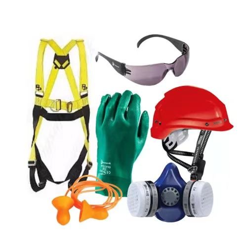 Wholesale PPE Industrial Working Engineering PPE Construction Helmet Glasses Gas Mask
