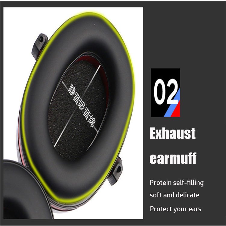 Noise cancelling Industrial Hearing Ear Protection Ear Muffs Defenders Safety Earmuff for Sleeping