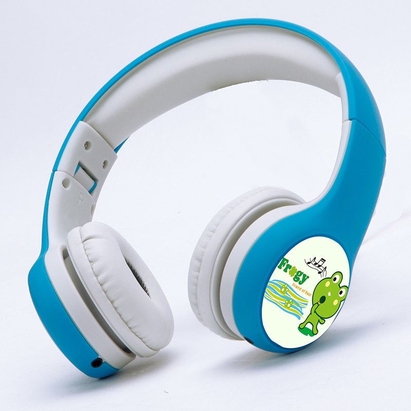 Kids Headphone with 85dB Volume Limited Hearing Protection & Volume and Mic Control, On-Ear Headphones