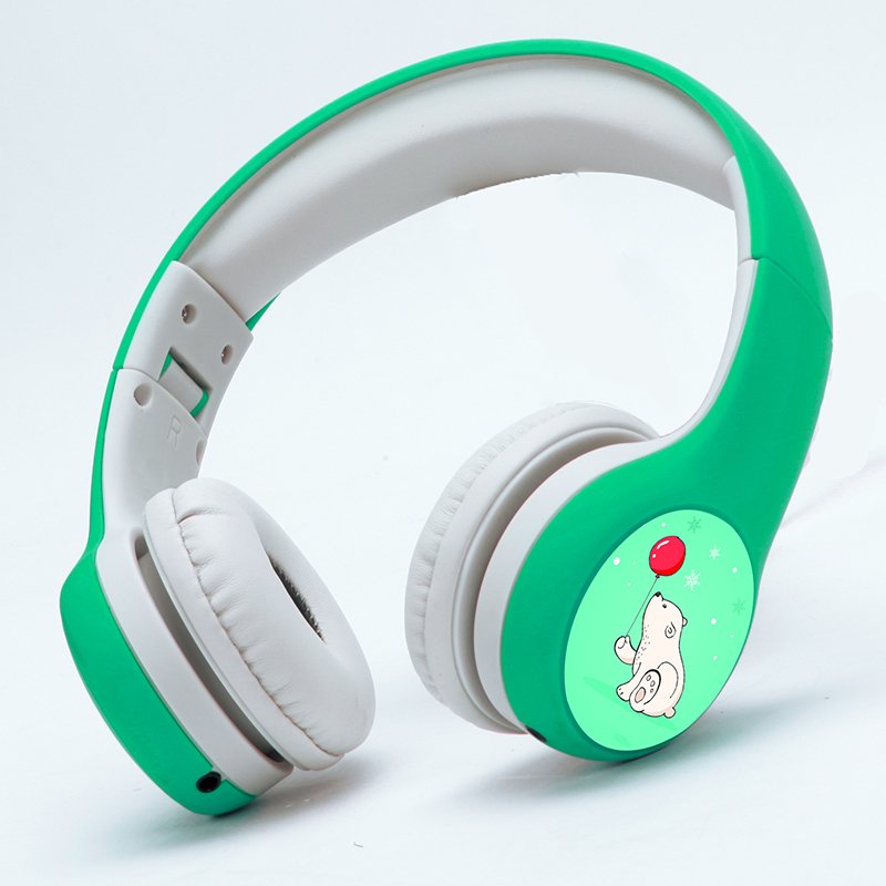 Kids Headphone with 85dB Volume Limited Hearing Protection & Volume and Mic Control, On-Ear Headphones
