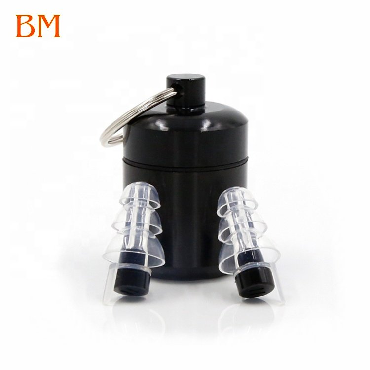 High Fidelity Ear Plug Noise-cancelling Reusable Filter Earplug for Music Shooting Swimming and Working