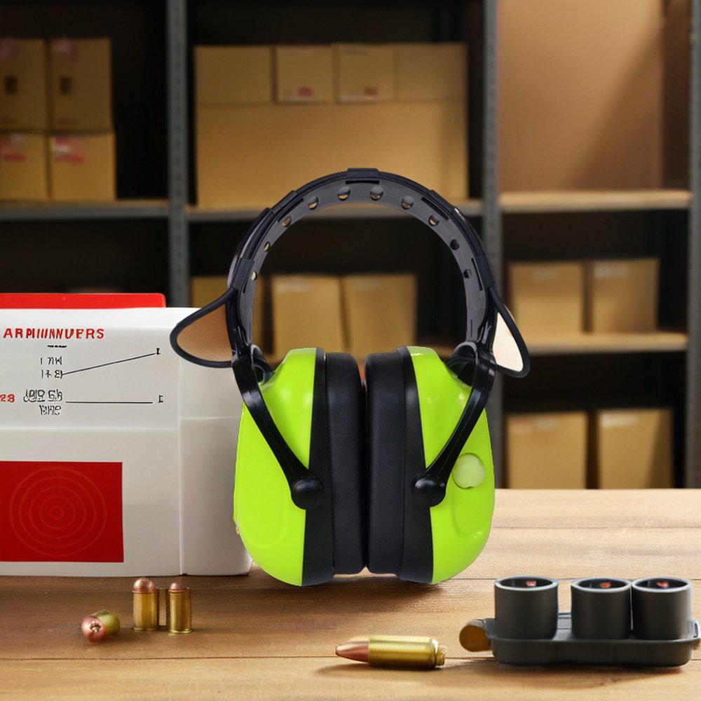 Electronic Earmuff Headset CE Certified Hearing Protection for Shooting Offers Noise Reduction with Ear Protectors