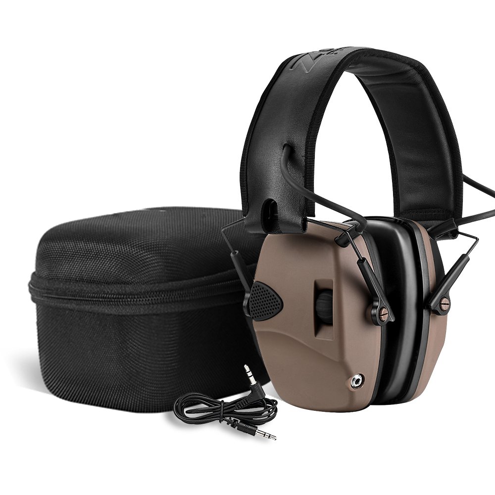 Electronic Earmuffs Shooting Tactical Ear Protection Noise Cancelling Outdoor Electronic Earmuff Hearing Protection Hunting