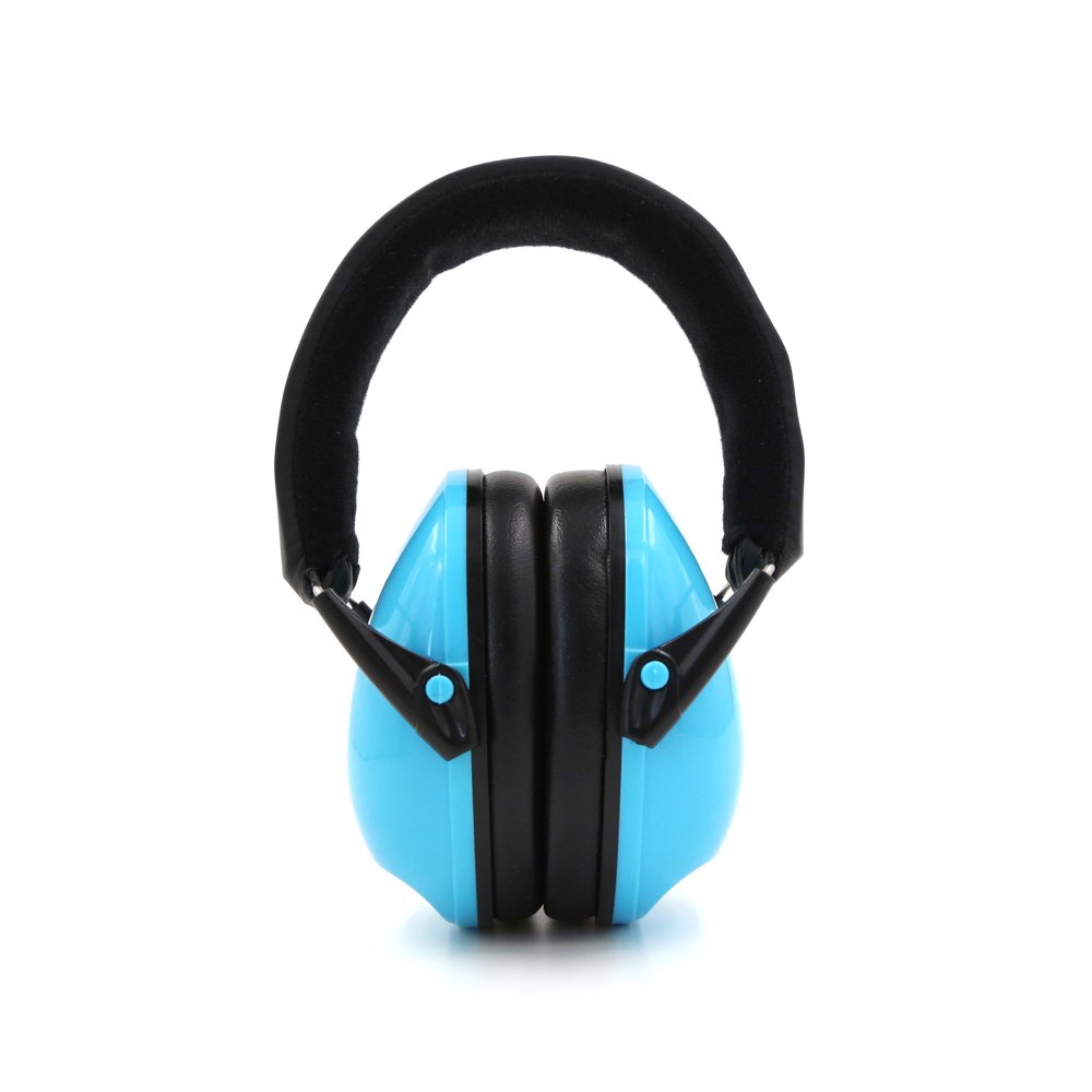 Confortable Hearing Safety Protection Earmuffs Kids Reduce Noise Availably CE SA-8-1 27db Sian Blue