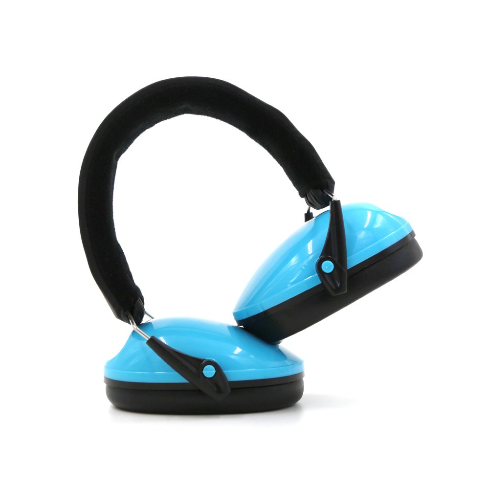 Confortable Hearing Safety Protection Earmuffs Kids Reduce Noise Availably CE SA-8-1 27db Sian Blue