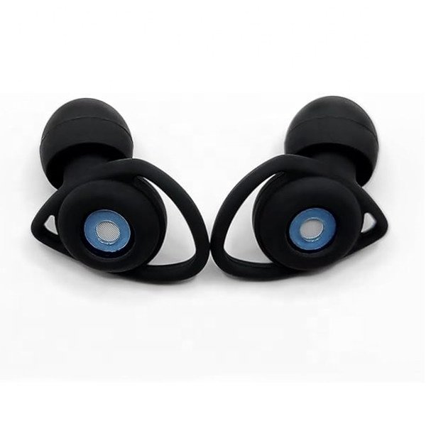 Wejump Ergonomic Soundproof Silicone Super Soft Reusable Earplugs for Hearing Protection 35db Noise Reduction Concert Motorcycle