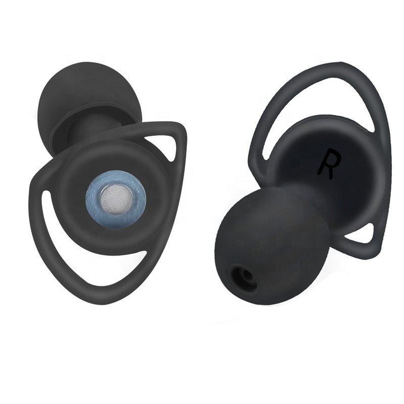 Wejump Ergonomic Soundproof Silicone Super Soft Reusable Earplugs for Hearing Protection 35db Noise Reduction Concert Motorcycle