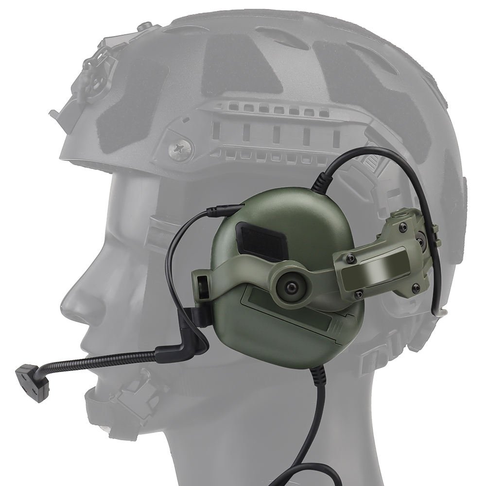 Helmet Accessories Defense Equipment Ear Hearing Protection Tactical Protective None Noise Cancelling Tws Earphones & Headphones