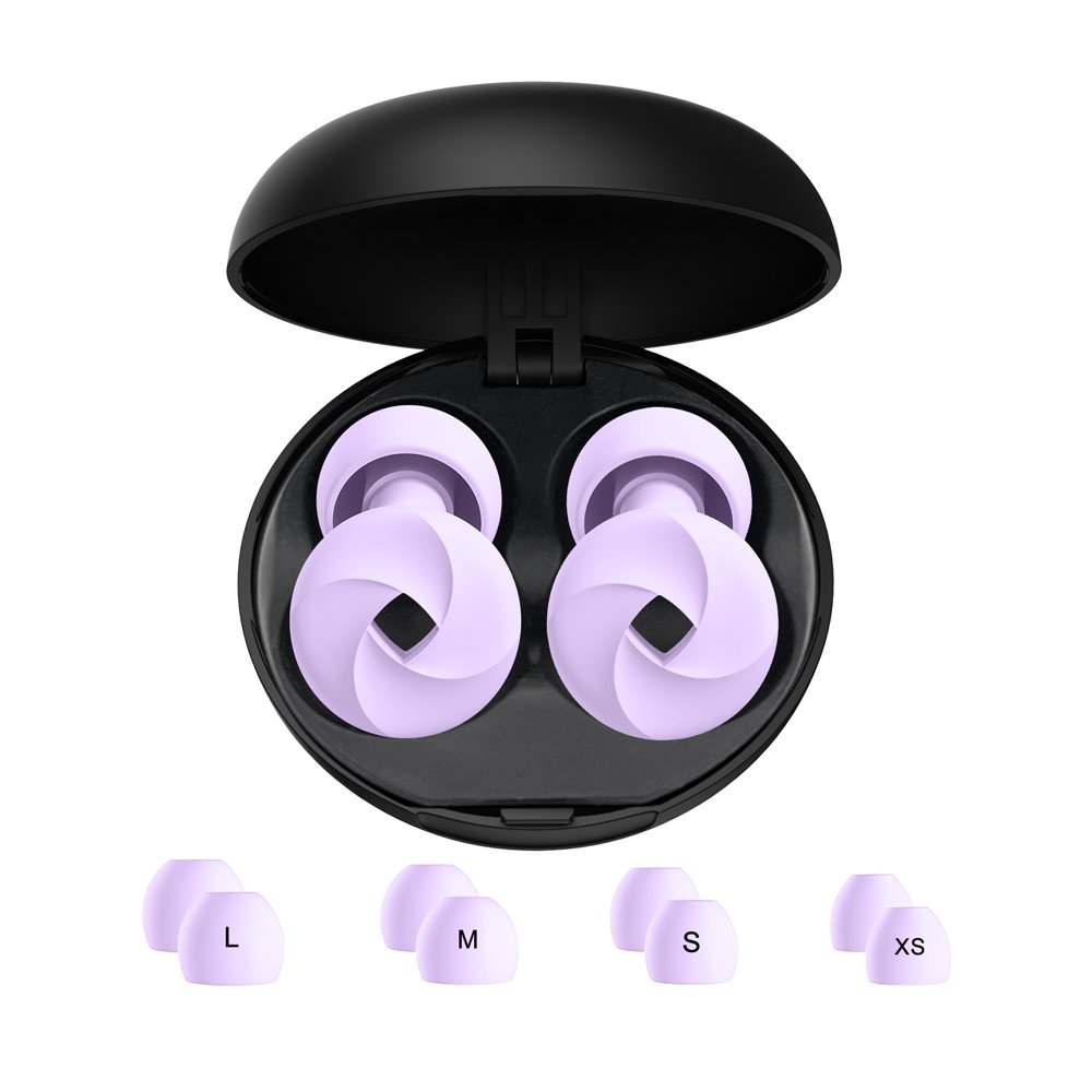 custom ear plugs noise cancelling sleeping soundproof switchable ear plug noise high fidelity earplug silicone