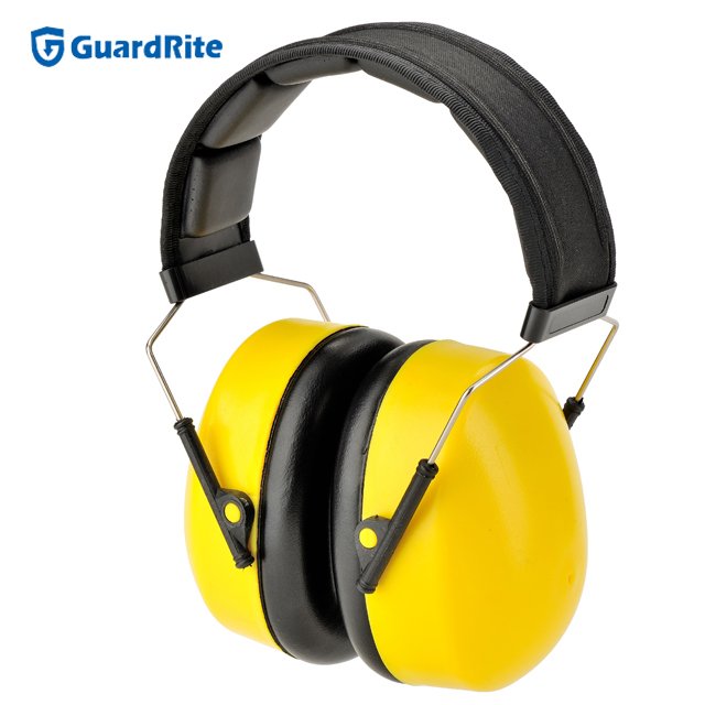 GuardRite Brand Adjustable Industrial Personal Protective Ear Muffs
