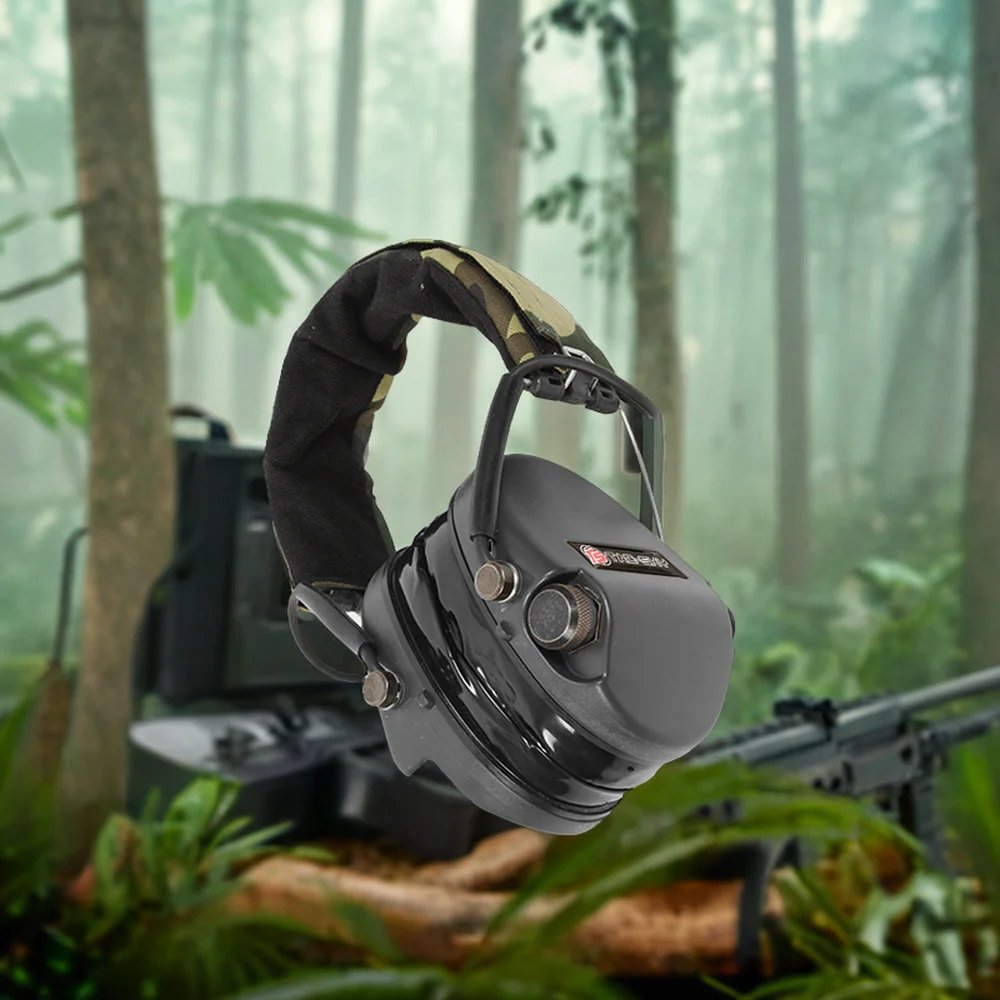 TS TAC-SKY Tactical Electronic Hearing Protection Shooting Earmuffs SORDIN IPSC Silicone Headset for Hunting Shooting
