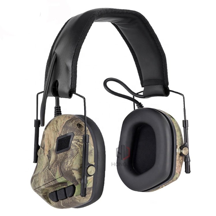 Tactical Headset Hearing Protection Sound Pickup Voice Communication Headsets Hunting Headphone