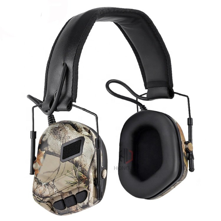 Tactical Headset Hearing Protection Sound Pickup Voice Communication Headsets Hunting Headphone