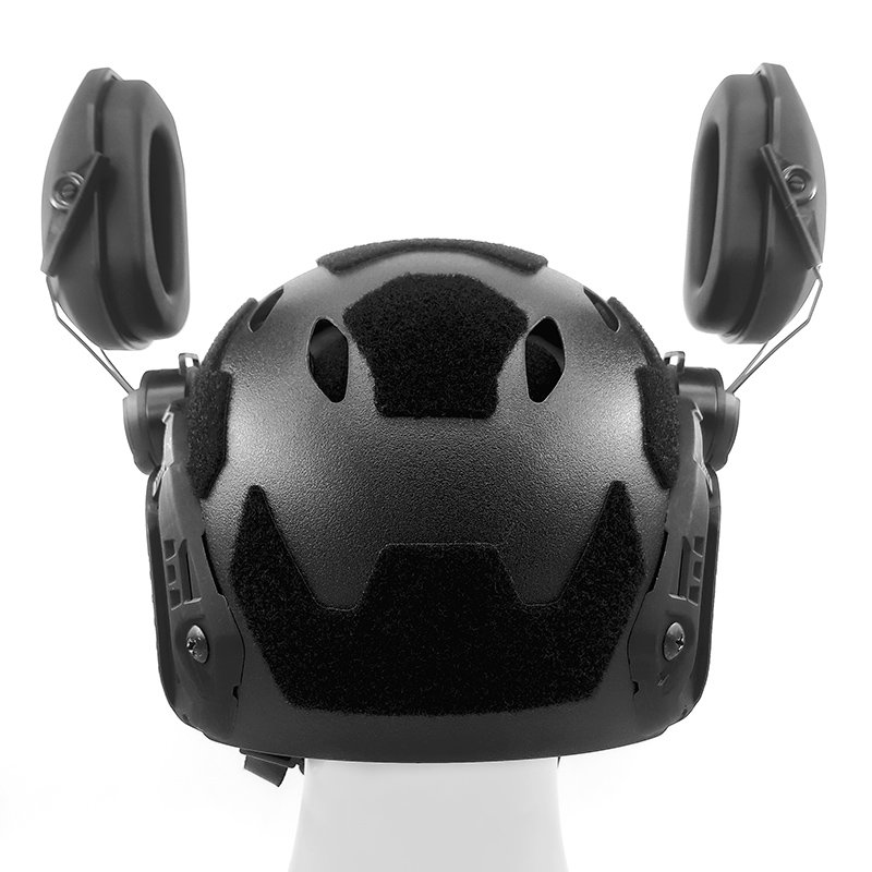 Tactical Helmet Mounts ARC Rail Adapter Compatible With Tactical Headset For EM018 Hearing Protection