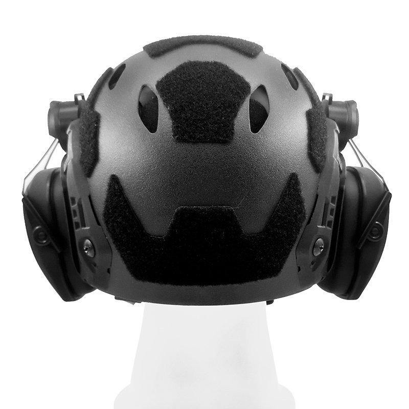 Tactical Helmet Mounts ARC Rail Adapter Compatible With Tactical Headset For EM018 Hearing Protection