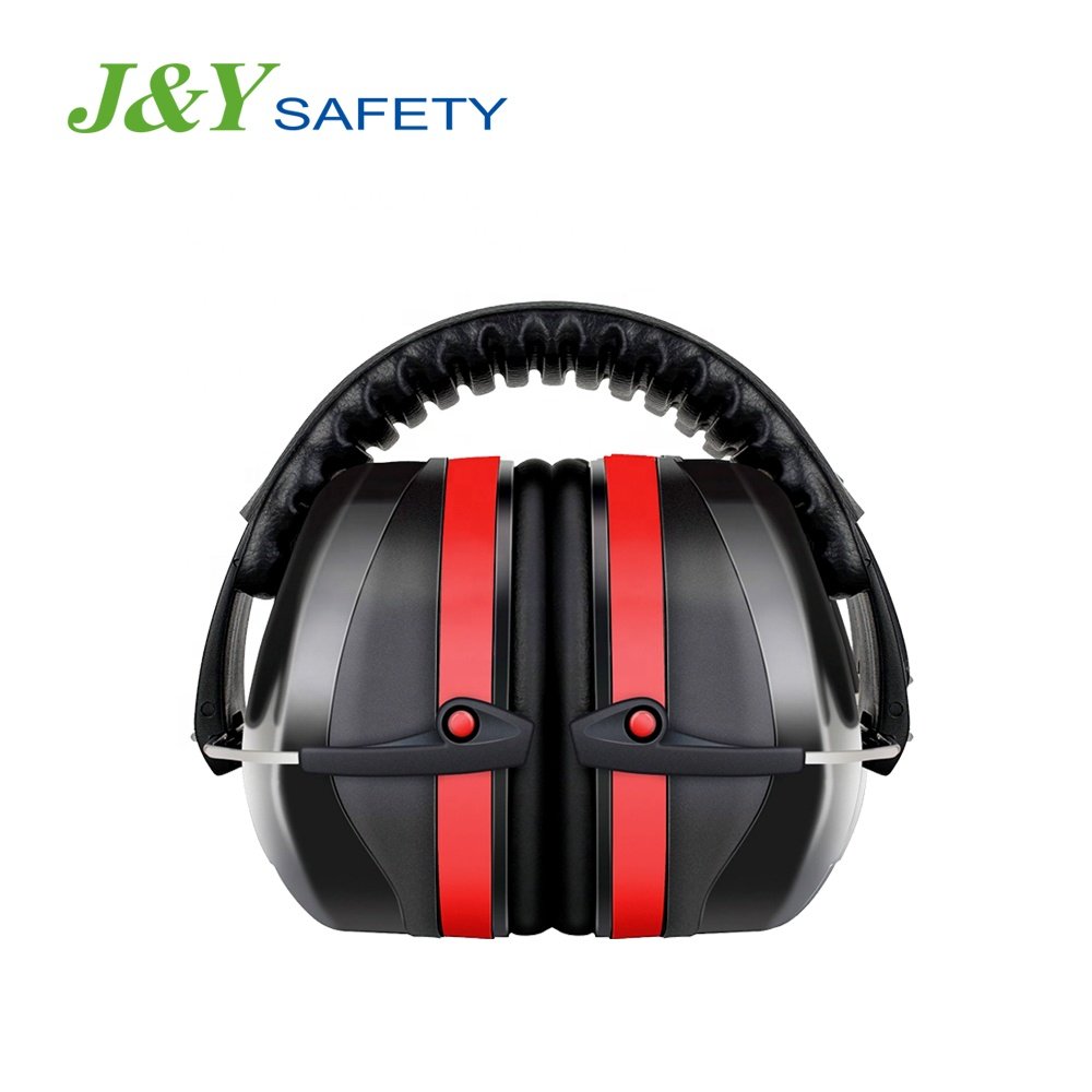 Stainless Headband Foldable Safety Ear Muffs SNR 32 dB Earmuffs Hearing Protection For Shooting