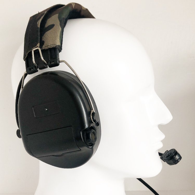 Slim SmartTAC digital electronic earmuffs communication headsets for shooting noise cancelling hearing protection
