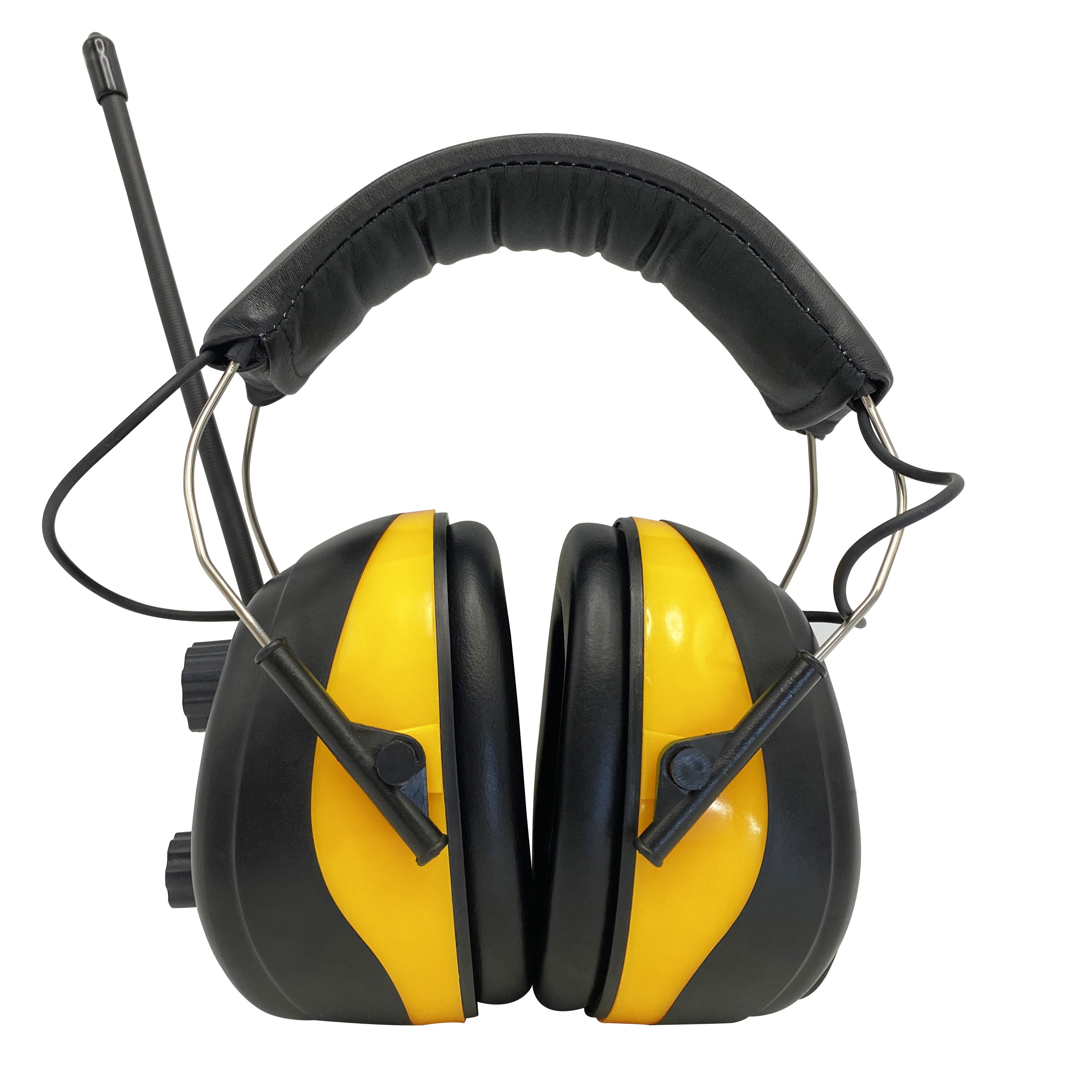 Hearing Protection Uses 2xAA batteries AM FM Radio Headphones Noise Reduction Safety Earmuffs