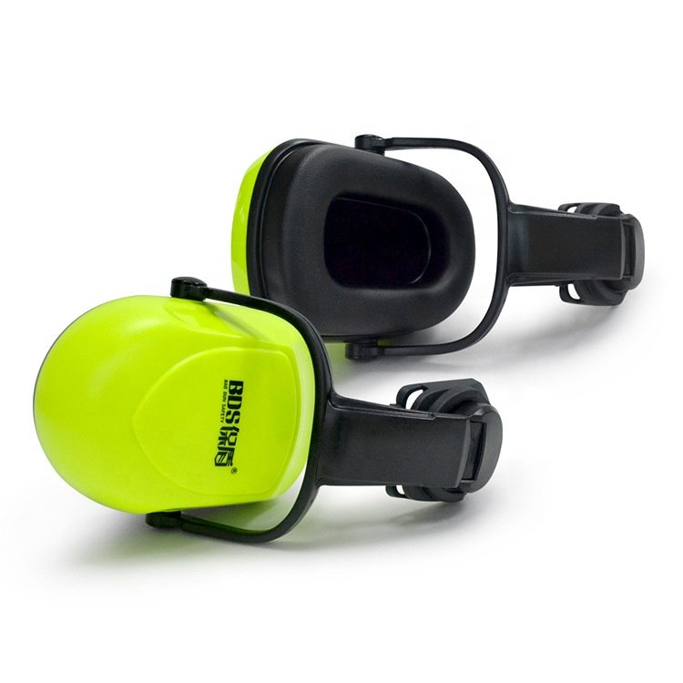 Comfortable Helmet Type Earmuffs Noise Canceling Sound Isolation Hearing Protection