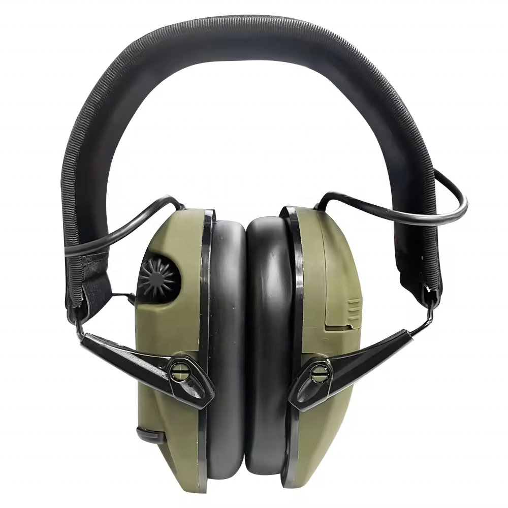 SNR 25dB 0.02s Active Compression Sound Reduction Electronic Hearing Protector Noise Canceling Earmuffs For Compact Storage