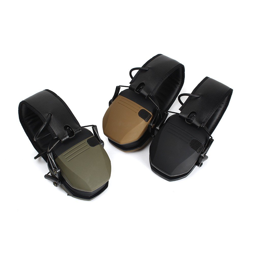 Cross-border for outdoor hunting tactics noise reduction earphones electronic shooting earmuffs folding hearing protection