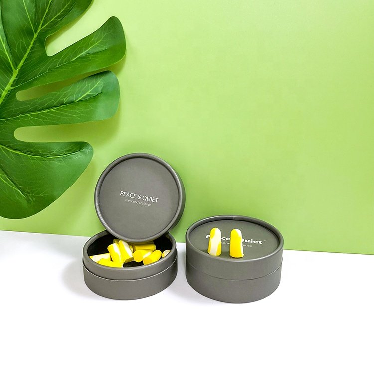 Hot-selling hearing protection pp case silicone earplugs box