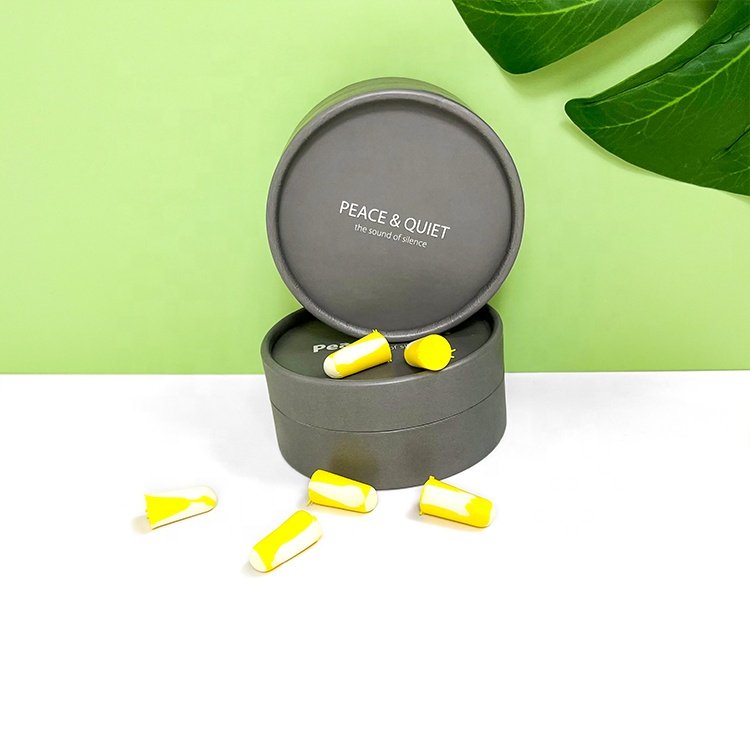 Hot-selling hearing protection pp case silicone earplugs box